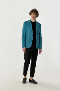 Blue tencel jacket be Gentleman 5