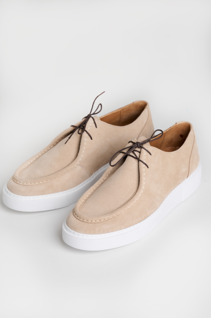 Бежеві дербі mac toe замша be Gentleman 2
