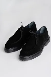 Чорні дербі mac toe замша be Gentleman 5