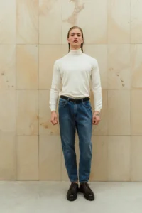 Молочна водолазка з вовною be Gentleman 5