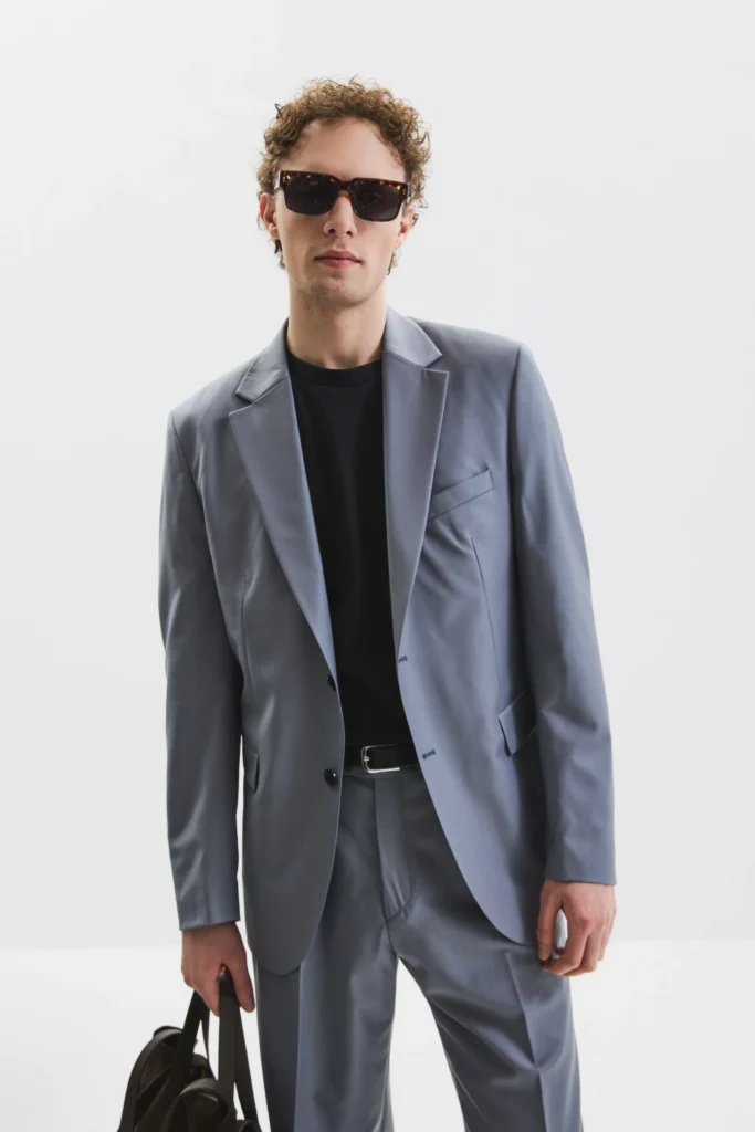 Lilac Gray suit be Gentleman 2