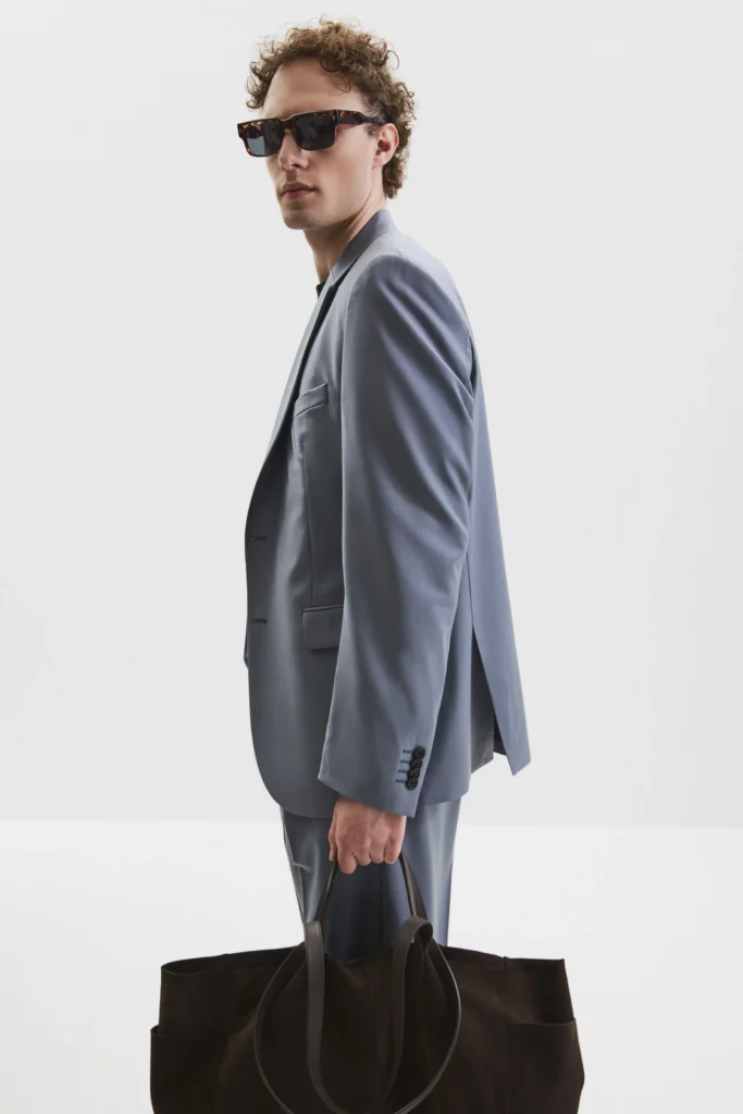 Lilac Gray suit be Gentleman 2