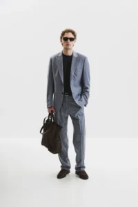 Lilac Gray suit be Gentleman 5