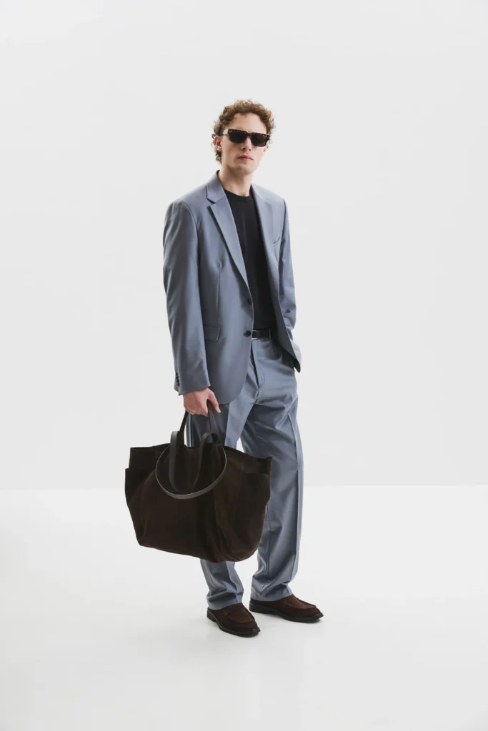 Lilac Gray suit be Gentleman 2