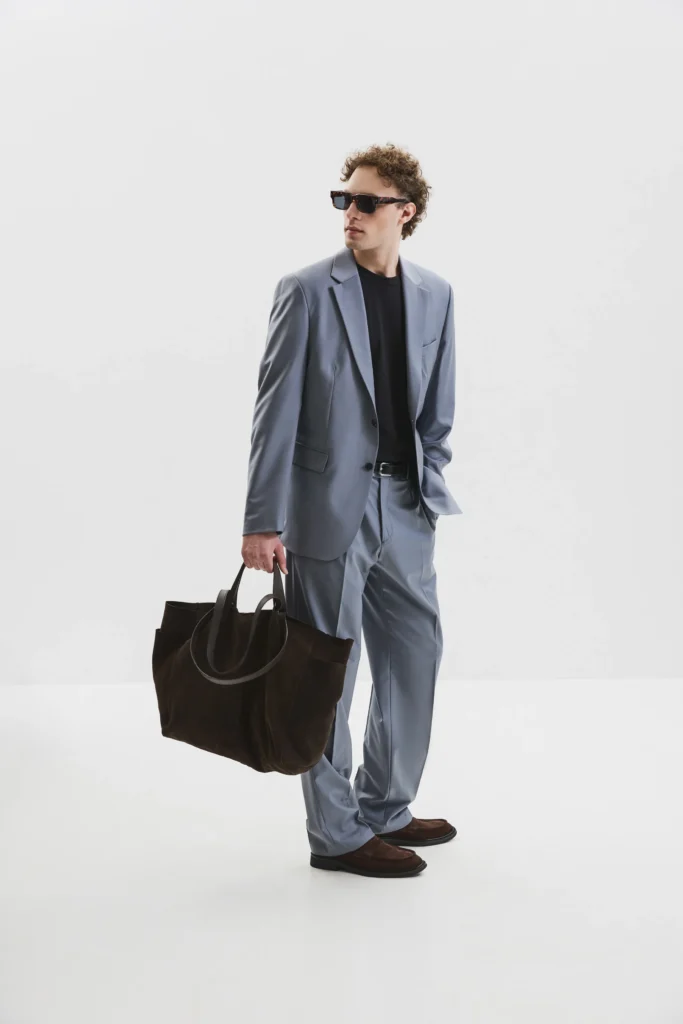 Lilac Gray suit be Gentleman 2