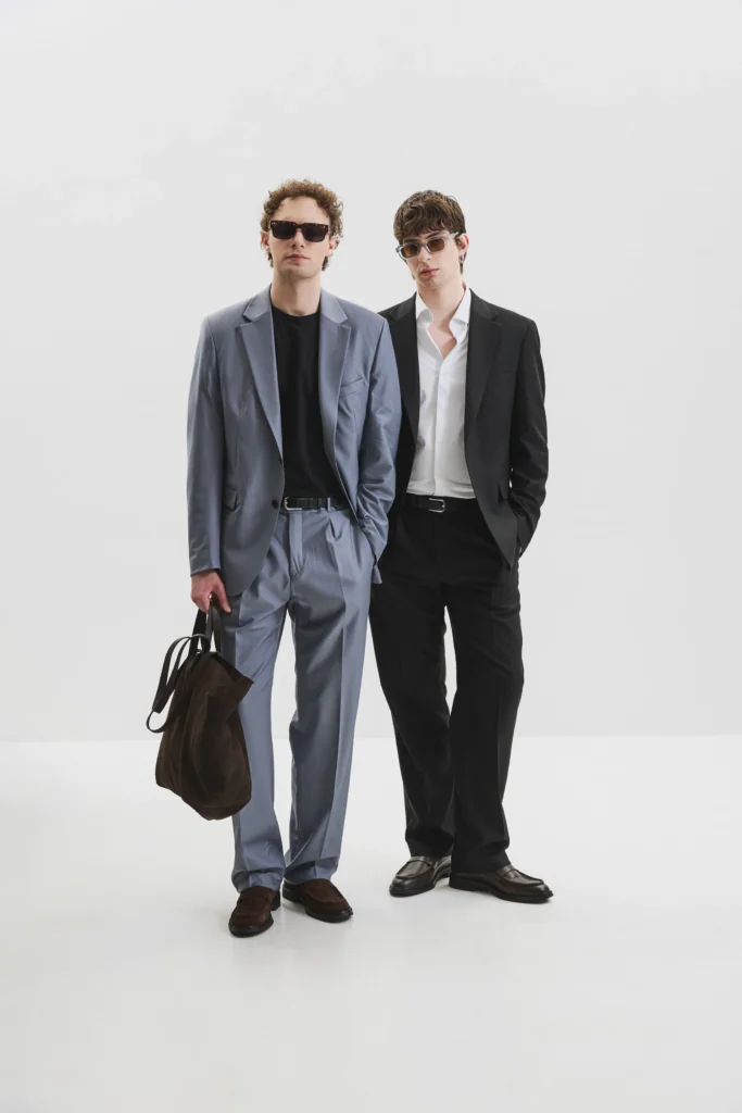 Lilac Gray suit be Gentleman 2