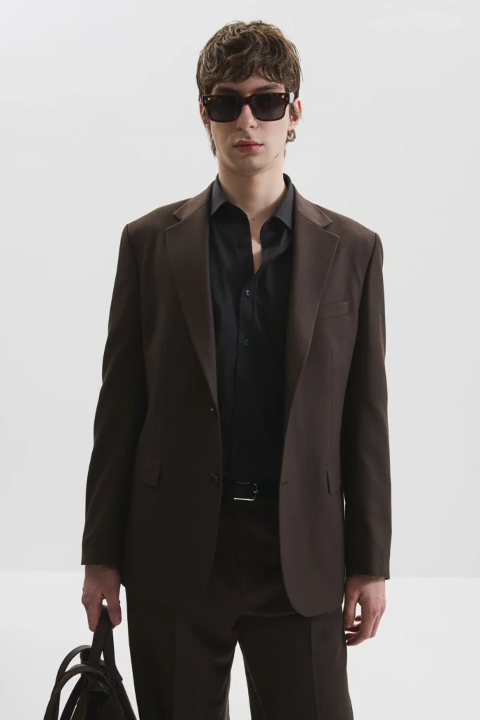 Chocolate Brown suit be Gentleman 2