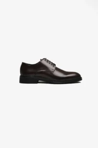 MATTE TRUFFLE derby shoes be Gentleman 5