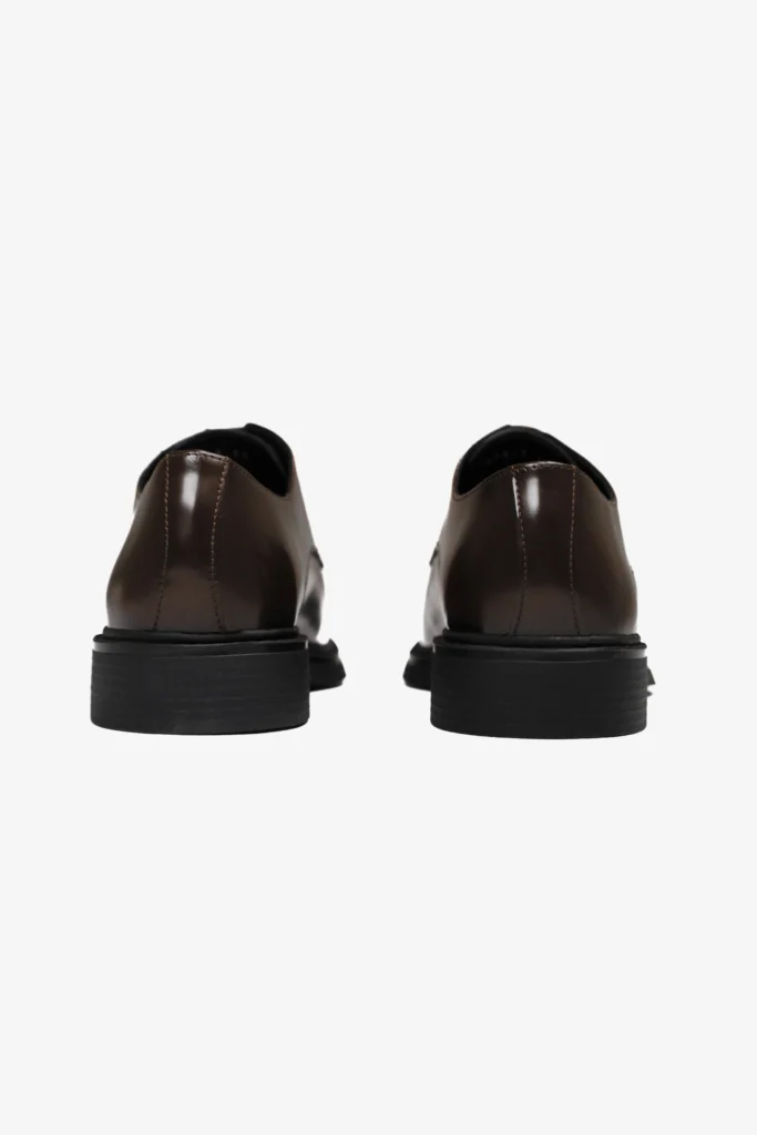 MATTE TRUFFLE derby shoes be Gentleman 2