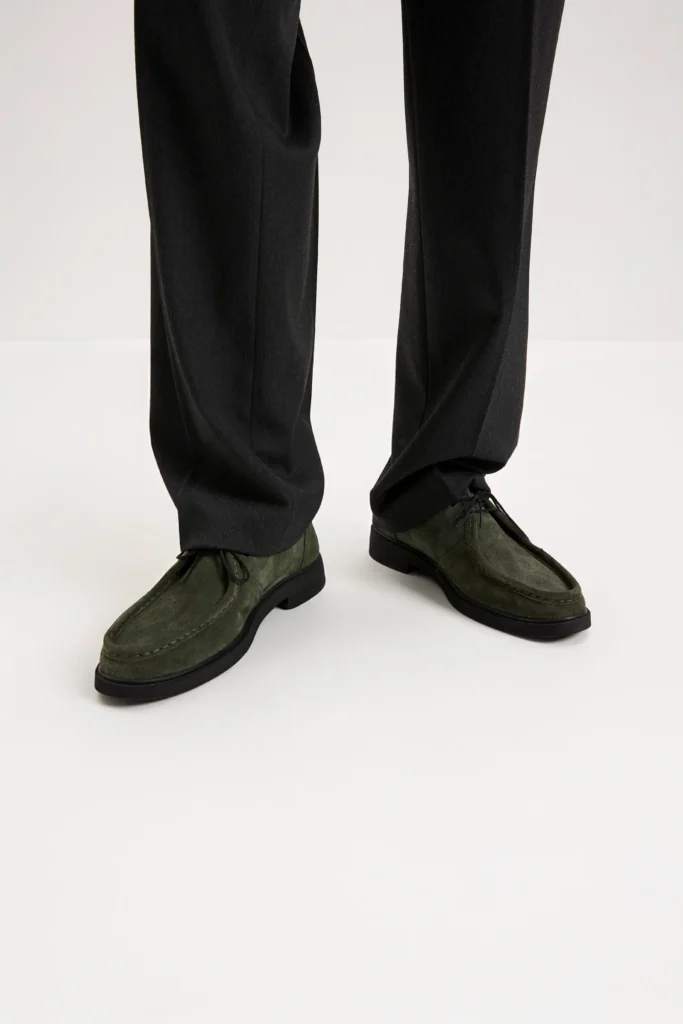 Дербі Moc Toe оливкові be Gentleman 2