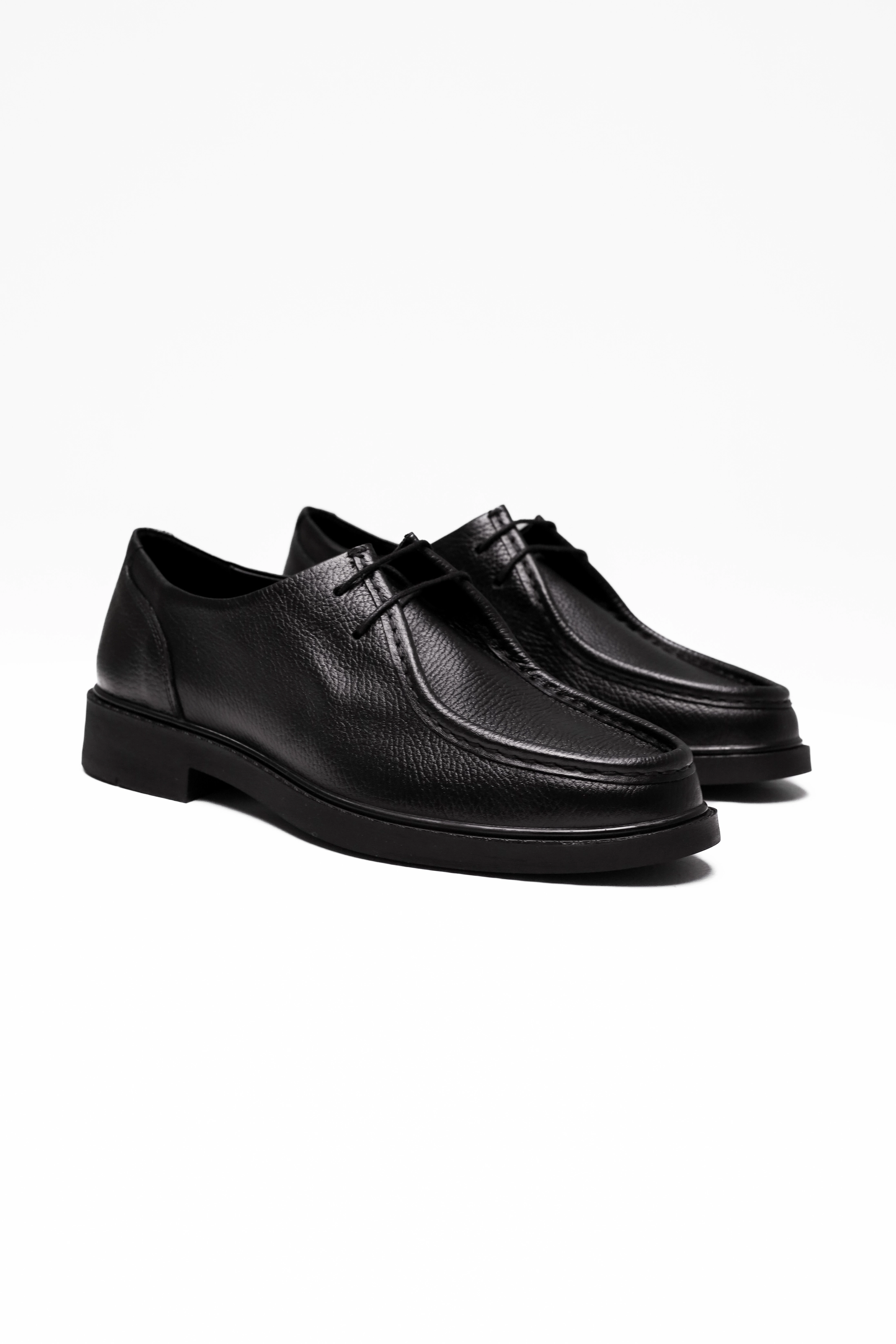Дербі Moc Toe з шкіри наппа