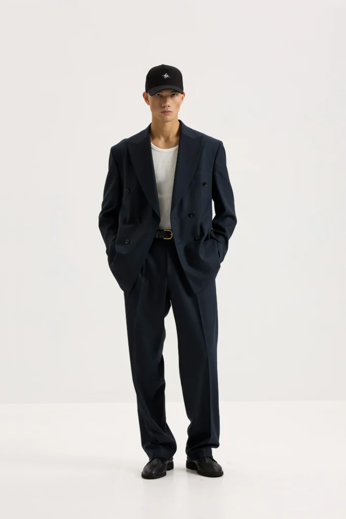 Костюм двобортний Dark blue be Gentleman 2