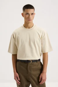 Beige cotton T-shirt be Gentleman 5
