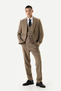Warm Taupe suit be Gentleman 5