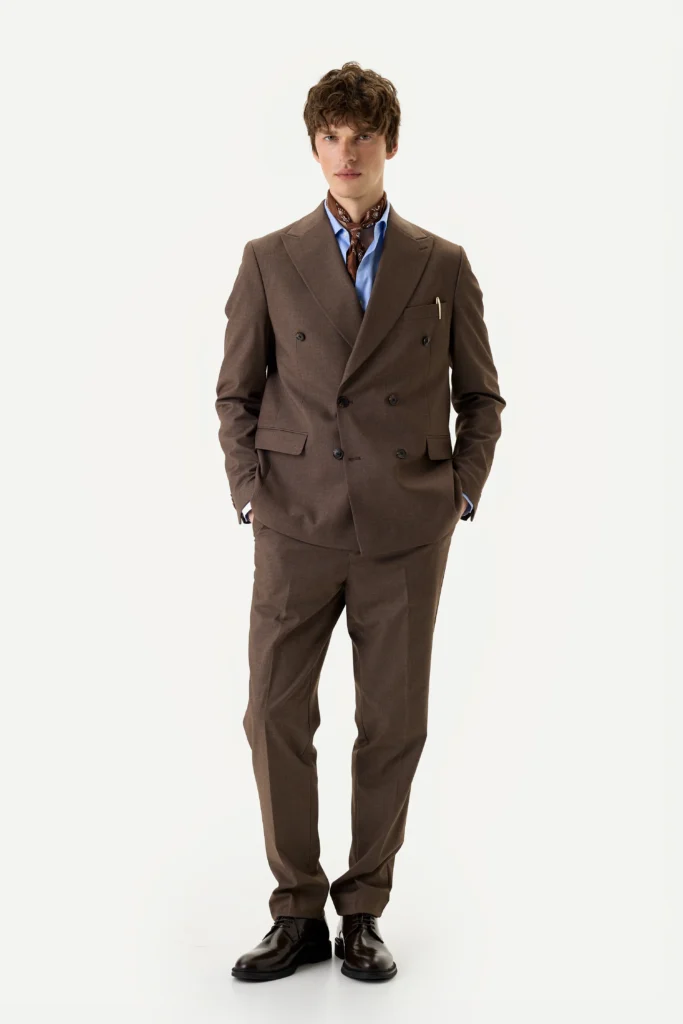 Костюм Roast Double двобортний мокка be Gentleman 2
