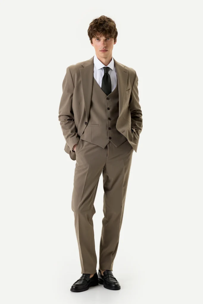Костюм-трійка Classie Mocha зі 100% шерсті be Gentleman 2